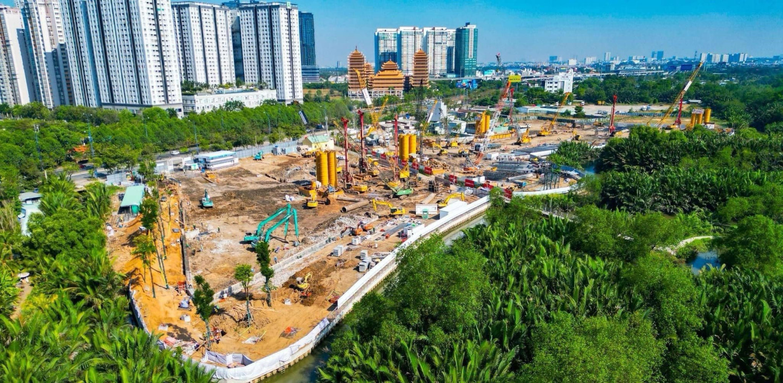 Dự án căn hộ mặt tiền Mai Chí Thọ, TP Thủ Đức, có giá khoảng 130-170 triệu đồng/m2