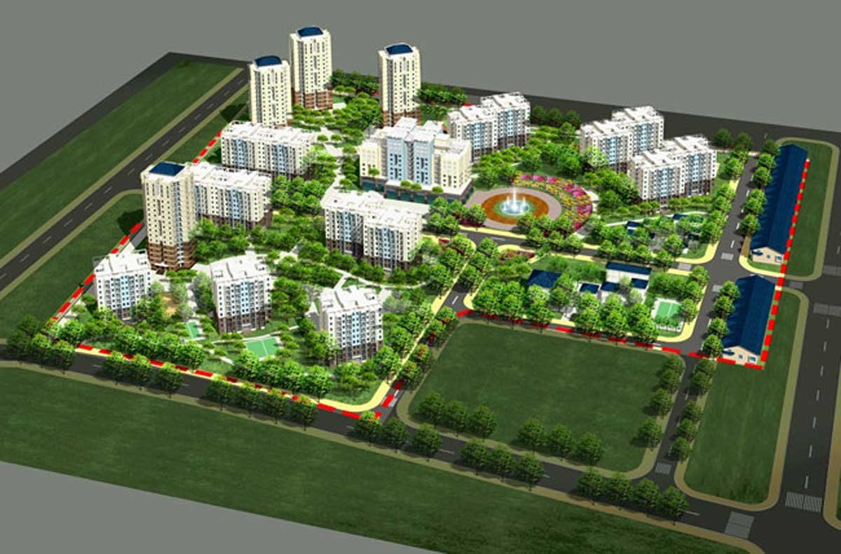 Dự án nhà ở xã hội phường Hiệp Thành (Q.12 cũ)