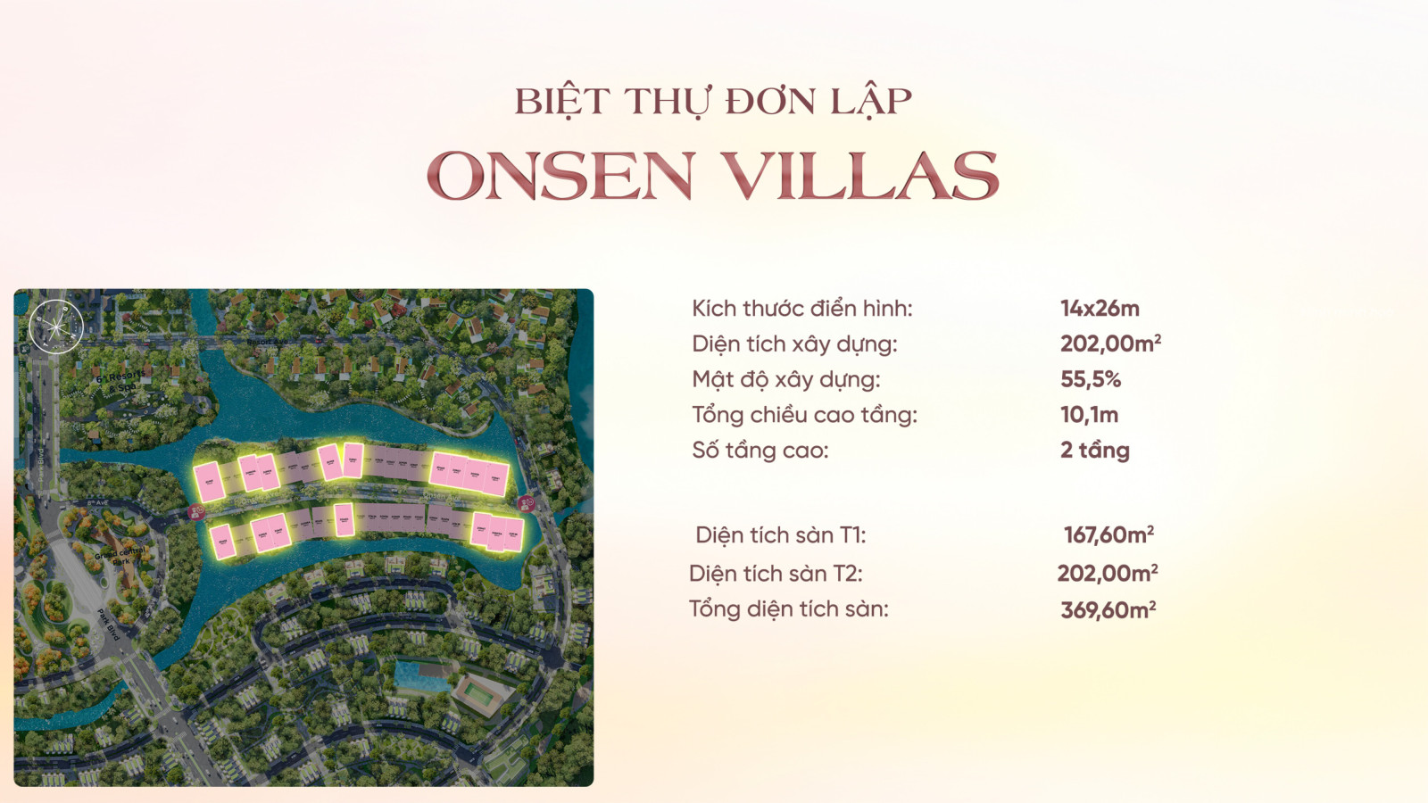 BIỆT THỰ đơn lập ONEN Villas Ecovillage Saigon River