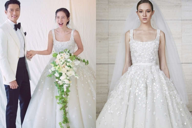 Son Ye Jin diện đầm cưới “Haute Couture” 22.957 USD của Elie Saab thiết kế
