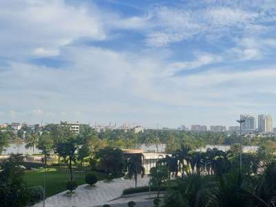 Căn hộ Park2 Vinhomes Central Park 2 ban công, diện tích 116 m2 + 3PN/2WC, View sông Sài Gòn