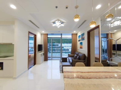 Landmark 3 area for rent in Vinhomes Tan Cang, area 100m² + 3 bedrooms, 100m from Landmark81