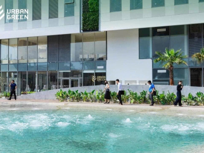 Bán Căn hộ 3PN Sân Vườn Urban Green đối diện Vạn Phúc City B08.19 110m2, Ưu đãi nội thất 350 triệu + 1 năm PQL + Trả góp 0%