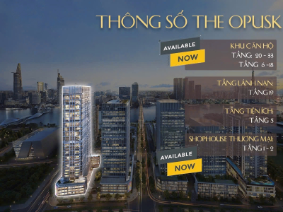 Siêu phẩm Sky Villa THE OPUSK | Metropole Thủ Thiêm – 4 phòng ngủ – 214,9m² – Giá 66,99 tỷ