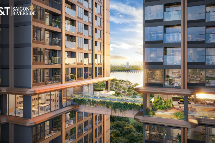 A&T Saigon Riverside - căn hộ phong cách resort bên sông Sài Gòn