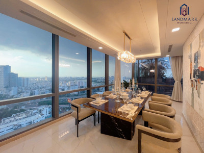 Sky Villa Landmark 81 | 420m², 4PN 6WC, Sân Vườn Riêng, View Sông & Công Viên, Suất SPA, 82 Tỷ